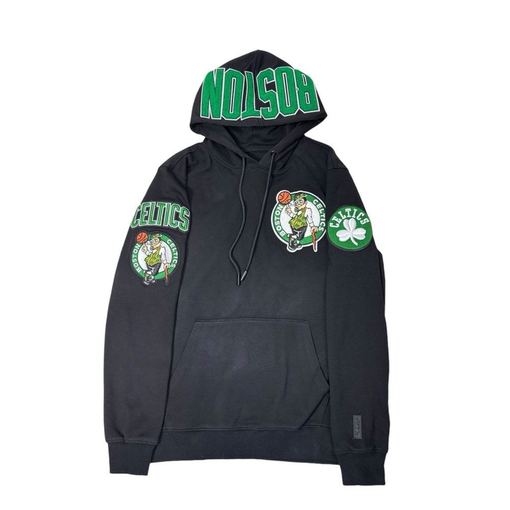 Boston Celtics Pro Standard Luxury Collection Hoodie Size L Embroidered NBA